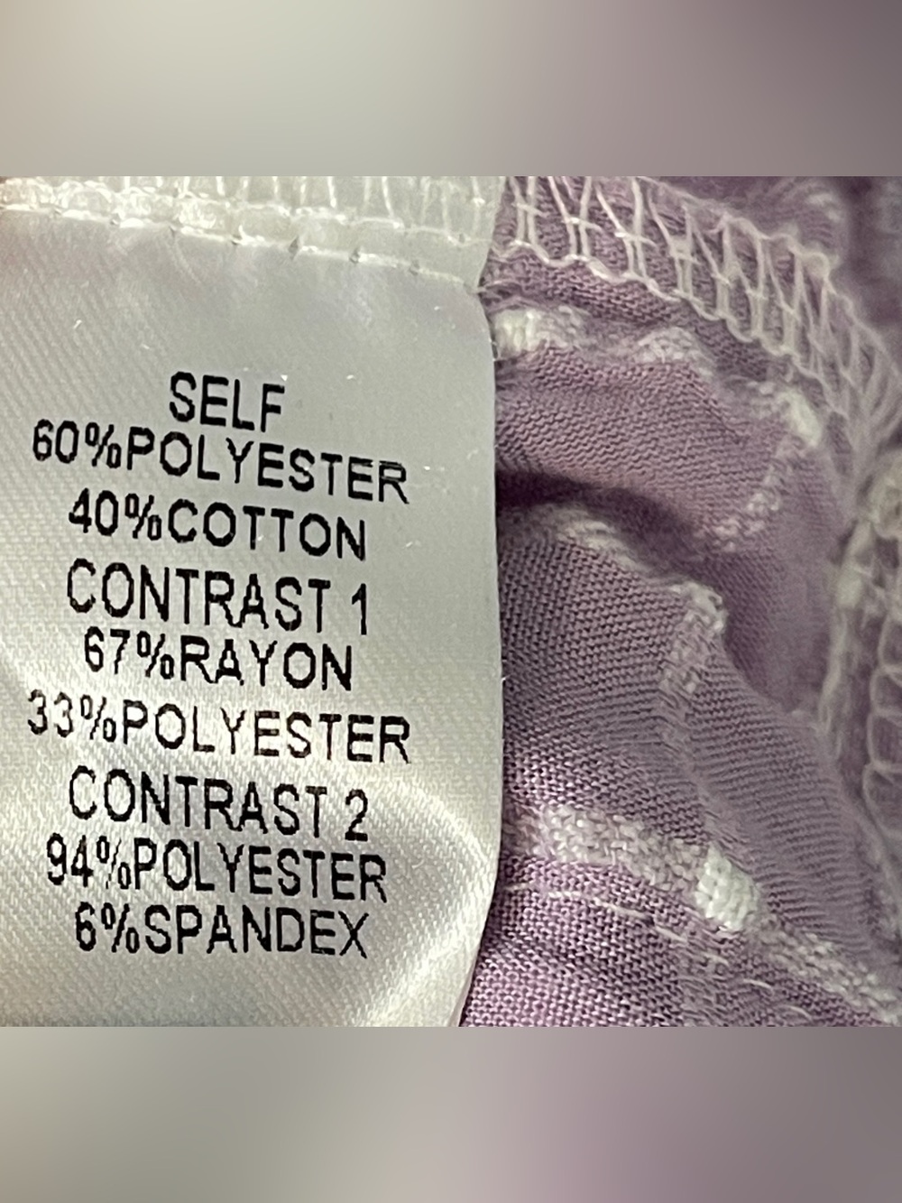 Easel Los Angeles Pastel Patchwork Knit Top Ruffle Plaid Oversized Boho Small - Picture 5 of 5